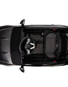 MERCEDES-BENZ Masinuta electrica pentru copii Mercedes Benz CLA45 Black 70W cu echipare Premium si licenta telecomanda oglinzi retrovizoare roti din spuma Eva si scaun din piele