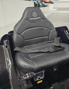 MERCEDES-BENZ Masinuta electrica pentru copii Mercedes Benz CLA45 Black 70W cu echipare Premium si licenta telecomanda oglinzi retrovizoare roti din spuma Eva si scaun din piele