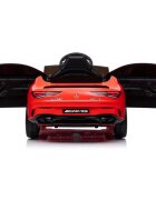 MERCEDES-BENZ Masinuta electrica pentru copii Mercedes Benz CLA45 Red 70W cu echipare Premium si licenta telecomanda oglinzi retrovizoare roti din spuma Eva si scaun din piele