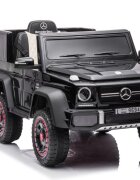 MERCEDES-BENZ Masinuta electrica pentru copii Mercedes Benz G63 6x6 Black cu telecomanda 2.4G motor 6 x 45W baterie 12V10Ah cu faruri roti din EVA sistem audio integrat USB si MP3 AUX dimensiune 120 x 68 x 61 cm