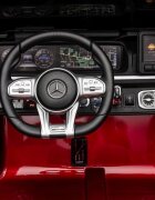MERCEDES-BENZ Masinuta electrica pentru copii Mercedes Benz G63 XXL tractiune 4x4 cu telecomanda 2.4G 4 motoare de 200W fiecare baterie de 2x24V7Ah faruri luminoase cu USB Bluetooth si afisaj LCD MP4 dimensiune 158 x 93 x 81 cm