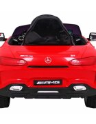 MERCEDES-BENZ Masinuta electrica pentru copii Mercedes Benz GT rosu 70W cu telecomanda panou audio scaun piele centura siguranta roti Eva si descchidere usi