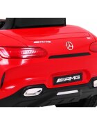 MERCEDES-BENZ Masinuta electrica pentru copii Mercedes Benz GT rosu 70W cu telecomanda panou audio scaun piele centura siguranta roti Eva si descchidere usi