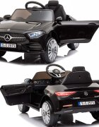 MERCEDES-BENZ Masinuta electrica pentru copii Mercedes CLS350 Black 12V cu telecomanda roti EVA suspensii deschidere usi si lumini