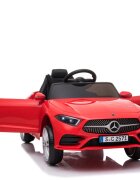 MERCEDES-BENZ Masinuta electrica pentru copii Mercedes CLS350 Red 12V cu telecomanda roti EVA suspensii deschidere usi si lumini