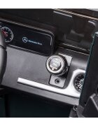 MERCEDES-BENZ Masinuta electrica pentru copii Mercedes G500 green 12V pornire la buton motorizare 2x45W usb mp3 radio fm faruri led