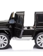 MERCEDES-BENZ Masinuta electrica pentru copii Mercedes G500 green 12V pornire la buton motorizare 2x45W usb mp3 radio fm faruri led