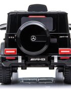 MERCEDES-BENZ Masinuta electrica pentru copii Mercedes G63 AMG Black 90W cu echipare Premium scaun piele roti din spuma Eva panou audio si deschidere usi