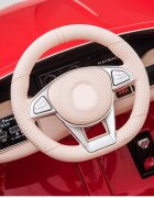 MERCEDES-BENZ Masinuta electrica pentru copii Mercedes Maybach S650 Red 12V4.5Ahechipare premium si licenta2 motoareroti EVAscaun pieleusi cu deschiderepornire la cheieunitate audio cu muzicalumini LEDsistem trollersuspensii