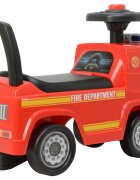 MERCEDES-BENZ Masinuta pentru copii fara pedale Mercedes Fire Departament spatiu de depozitare volan cu sunete lumini protectie antirasturnare