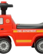 MERCEDES-BENZ Masinuta pentru copii fara pedale Mercedes Fire Departament spatiu de depozitare volan cu sunete lumini protectie antirasturnare