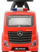 MERCEDES-BENZ Masinuta pentru copii fara pedale Mercedes Fire Departament spatiu de depozitare volan cu sunete lumini protectie antirasturnare