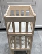 MESTEREL Turn de invatare si activitati Montessori realizat din brad slefuit