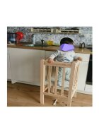 MESTEREL Turn de invatare si activitati Montessori realizat din fag slefuit