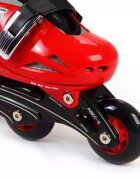 Mesuca Role Ferrari reglabile masura 29-32 culoare rosie cu set protectie si casca