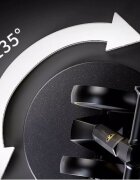 Mesuca Tricicleta Ride-On Lamborghini fara pedale roti din cauciuc Eva cadru din aluminiu sa reglabila pe inaltime 27-29 cm ghidon reglabil inaltime 40-43 cm recomandata copiilor cu inaltime de la 78 la 110 cm