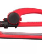 Mesuca Trotineta Ferrari Twist rosie pliabila cu scaun cadru din aluminiu ghidon reglabil roti cu Led greutate admisa 50 kg 3-10 ani