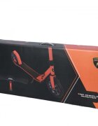 Mesuca Trotineta Lamborghini Orange cu 2 roti pliabila cadru din aluminiu rulmenti carbon ABEC-7 ghidon reglabil platforma antiderapanta cric greutate admisa 100 kg