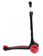 Mesuca Trotineta pliabila cu 3 roti Ferrari Twist Neagra ghidon reglabil din aluminiu greutate admisa 50 kg