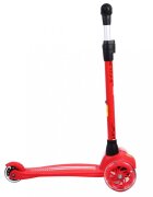 Mesuca Trotineta pliabila cu 3 roti Ferrari Twist Rosie ghidon reglabil din aluminiu greutate admisa 50 kg
