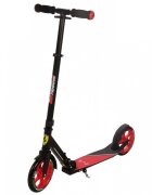 Mesuca Trotineta pliabila Ferrari Junior Negru cu roti 200 mm cadru din aluminiu cric greutate admisa 100 kg