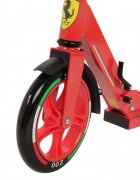 Mesuca Trotineta pliabila Ferrari Junior Rosu cu roti 200 mm cadru din aluminiu cric greutate admisa 100 kg