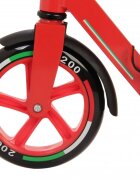Mesuca Trotineta pliabila Ferrari Junior Rosu cu roti 200 mm cadru din aluminiu cric greutate admisa 100 kg