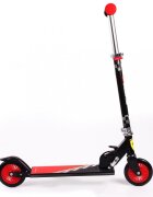 Mesuca Trotineta pliabila pentru copii Ferrari Neagra cu roti 120 mm ghidon reglabil greutate admisa 50 kg