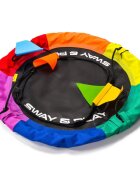 Meteor Leagan pentru copii rotund tip cuib de barza suspendat Multicolour 100cm