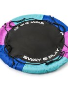 Meteor Leagan rotund tip cuib de barza suspendat BlueViolet 110cm