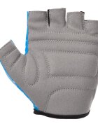 Meteor Manusi de ciclism pentru copii cu piele ecologica si insertii din spuma inchidere velcro masura S lungime manusa 11.2 cm Kitty