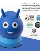 MICRO Saritor gonflabil si vehicul ride-on 2 in 1 Air Hopper Blue 18-36 luni greutate admisa 25 kg