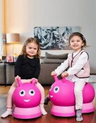 MICRO Saritor gonflabil si vehicul ride-on 2 in 1 Air Hopper Pink 18-36 luni greutate admisa 25 kg