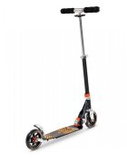 MICRO Trotineta Speed Aztec Black rapida compacta usoara cadru din aluminiu ghidon pliabil si ajustabil greutate suportata 100 kg