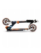 MICRO Trotineta Speed Aztec Black rapida compacta usoara cadru din aluminiu ghidon pliabil si ajustabil greutate suportata 100 kg