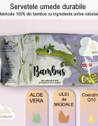 Millis Servetele umede din bambus Magic 60 bucati