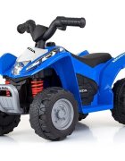 Milly Mally Atv electric pentru copii Honda Blue 30W 18-36 luni cu licenta sunete si lumini