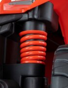 Milly Mally Atv electric pentru copii Honda Red 30W 18-36 luni cu licenta sunete si lumini
