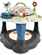 Milly Mally Centru de activitati 360 Twist Galactic cu scaun rotativ si inaltime reglabila