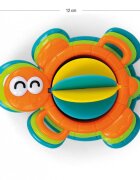 Milly Mally Jucarie de baie cu 3 cesti colorate sita si roata apa Water Turtle