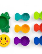 Milly Mally Jucarie de baie cu 6 cupe colorate Stacking Flower