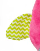 Milly Mally Jucarie din plus pentru agatat cu clopotel Happy Owl Pink