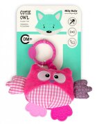 Milly Mally Jucarie din plus pentru agatat Cutie Owl Pink
