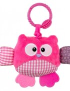 Milly Mally Jucarie din plus pentru agatat Cutie Owl Pink