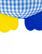 Milly Mally Jucarie din plus pentru agatat fosnaie si vibreaza Cutie Owl Blue