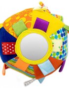 Milly Mally Jucarie din plus pentru agatat Minge senzoriala cu clopotel Funny Ball