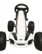 Milly Mally Kart cu pedale robust +3 ani Viper white