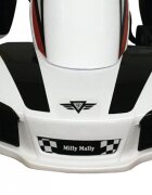 Milly Mally Kart cu pedale robust +3 ani Viper white