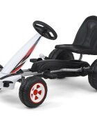 Milly Mally Kart cu pedale robust +3 ani Viper white