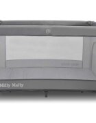 Milly Mally Patut pliabil de calatorie Mirage Grey nivel reglabil roti si geanta transport